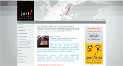 Desktop Screenshot of justvenice.com
